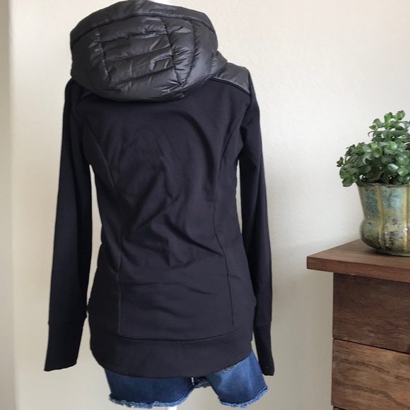 Athleta Responsible Down Sweatshirt Jacket - Picture 3 of 8